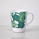 1 Handled Mug - Green Floral - Single