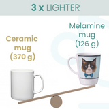1 Handled Mug & Tray Set - Cat