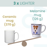 1 Handled Mug & Tray Set - Dog