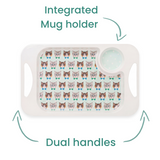 1 Handled Mug & Tray Set - Cat