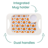 1 Handled Mug & Tray Set - Dog