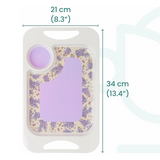 1 Handled Mug & Tray Set - Lilac