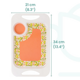 1 Handled Mug & Tray Set - Peach