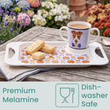 Two Handled Mug & Tray Set - Dog