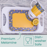 Small Snack Tray - Yellow