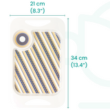 Small Snack Tray - White