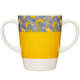 Two Handled Mug - Yellow