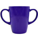Two Handled Mug - Purple - Pack of 2