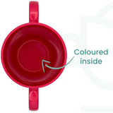Two Handled Mug - Pink