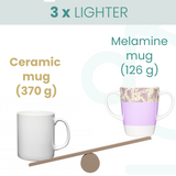 Two Handled Mug - Lilac - Pack of 2