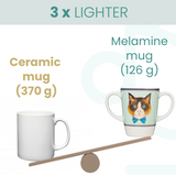 Two Handled Mug - Cat