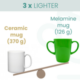 Two Handled Mug - Green - Pack of 2