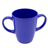 Two Handled Mug - Blue - Pack of 2