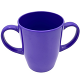 Two Handled Mug - Purple