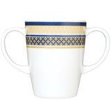 Two Handled Mug - White