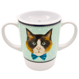 Mug, Lid & Tray Bundle - Cat