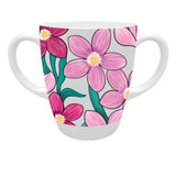 Mug, Lid & Tray Bundle - Pink Floral
