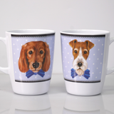 1 Handled Mug - Dog - Pack of 2