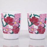 1 Handled Mug -Pink Floral - Pack of 2