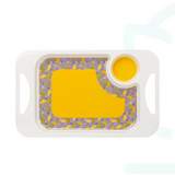 Small Snack Tray - Yellow