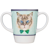 Mug, Lid & Tray Bundle - Cat