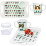 Mug, Lid & Tray Bundle - Cat